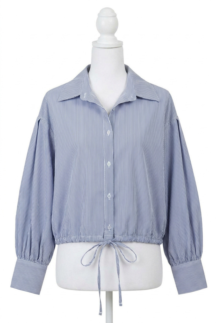 NEW DREW kylie top in navy